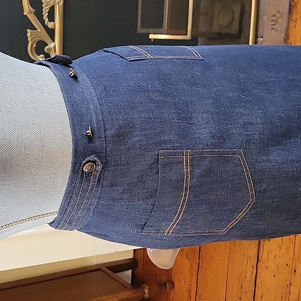 Vintage Denim Skirt - Picture 3 of 9